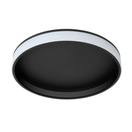 Lucide ESTREJA - Plafonnier - Ø 40 cm - LED 3 StepDim - CCT - 2500K/3000K - Noir