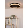 Lucide ESTREJA - Plafonnier - Ø 40 cm - LED 3 StepDim - CCT - 2500K/3000K - Noir