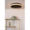 Lucide ESTREJA - Plafonnier - Ø 40 cm - LED 3 StepDim - CCT - 2500K/3000K - Noir