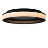 Lucide ESTREJA - Plafonnier - Ø 40 cm - LED 3 StepDim - CCT - 2500K/3000K - Noir