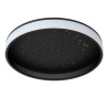 Lucide ESTREJA - Plafonnier - Ø 40 cm - LED 3 StepDim - CCT - 2500K/3000K - Noir