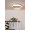 Lucide ESTREJA - Plafonnier - Ø 40 cm - LED 3 StepDim - CCT - 2500K/3000K - Blanc