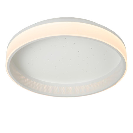 Lucide ESTREJA - Plafonnier - Ø 40 cm - LED 3 StepDim - CCT - 2500K/3000K - Blanc