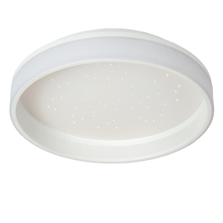Lucide ESTREJA - Plafonnier - Ø 40 cm - LED 3 StepDim - CCT - 2500K/3000K - Blanc
