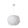 Lucide GOOSY SOFT - Suspension - Ø 50 cm - 1xE27 - Blanc
