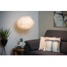 Lucide GOOSY SOFT - Suspension - Ø 50 cm - 1xE27 - Blanc