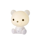 Lucide DODO BEAR - Veilleuse Chambres d'enfant - LED 3 StepDim - 1x3W 4000K - Blanc