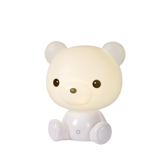 Lucide DODO BEAR - Veilleuse Chambres d'enfant - LED 3 StepDim - 1x3W 4000K - Blanc