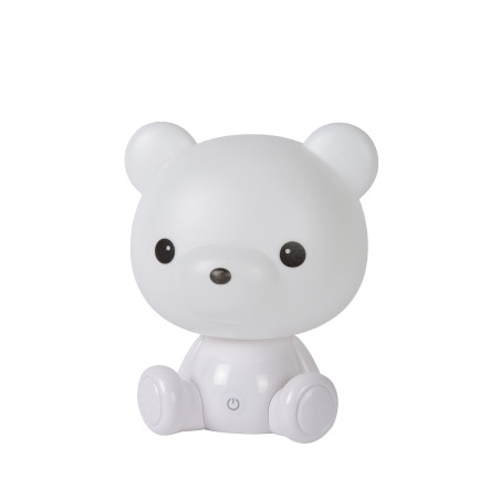Lucide DODO BEAR - Veilleuse Chambres d'enfant - LED 3 StepDim - 1x3W 4000K - Blanc