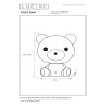 Lucide DODO BEAR - Veilleuse Chambres d'enfant - LED 3 StepDim - 1x3W 4000K - Blanc