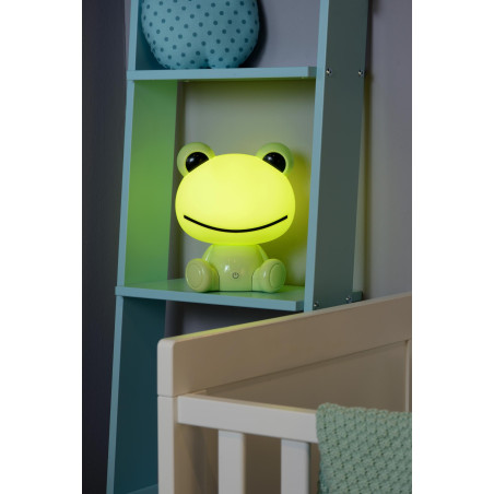 Lucide DODO FROG - Veilleuse Chambres d'enfant - LED 3 StepDim - 3x3W 4000K - Vert