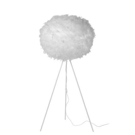 Lucide GOOSY SOFT - Lampadaire - Ø 50 cm - 1xE27 - Blanc