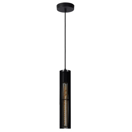 Lucide LIONEL - Suspension - Ø 6,5 cm - 1xE27 - Noir