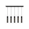 Lucide LIONEL - Suspension - 5xE27 - Noir