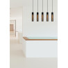 Lucide LIONEL - Suspension - 5xE27 - Noir
