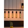 Lucide LIONEL - Suspension - 5xE27 - Noir