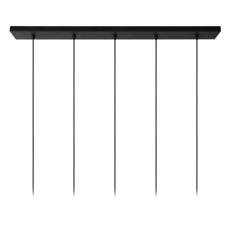 Lucide LIONEL - Suspension - 5xE27 - Noir