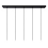 Lucide LIONEL - Suspension - 5xE27 - Noir
