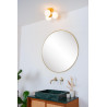 Lucide TRUDY - Plafonnier Salle de bains - Ø 28 cm - 3xG9 - IP44 - Or Mat / Laiton
