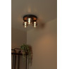 Lucide TAMINO - Plafonnier - LED Dim. - 3x5,6W 3000K - Noir