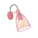 Lucide MACARONS - Applique murale - 1xE27 - Rose