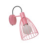 Lucide MACARONS - Applique murale - 1xE27 - Rose