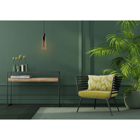 Lucide ORLANDO - Suspension - Ø 10 cm - 1xE27 - Fumé