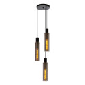 Lucide ORLANDO - Suspension - Ø 32 cm - 3xE27 - Fumé