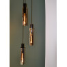Lucide ORLANDO - Suspension - Ø 32 cm - 3xE27 - Fumé