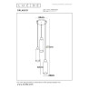 Lucide ORLANDO - Suspension - Ø 32 cm - 3xE27 - Fumé
