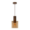 Lucide TOLEDO - Suspension - Ø 20 cm - 1xE27 - Ambre