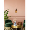 Lucide TOLEDO - Suspension - Ø 20 cm - 1xE27 - Ambre