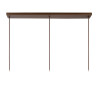 Lucide TOLEDO - Suspension - Ø 20 cm - 3xE27 - Ambre