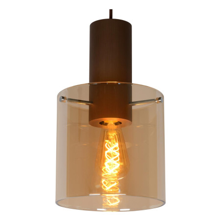 Lucide TOLEDO - Suspension - Ø 20 cm - 3xE27 - Ambre