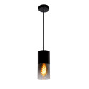 Lucide ZINO - Suspension - Ø 10 cm - 1xE27 - Fumé