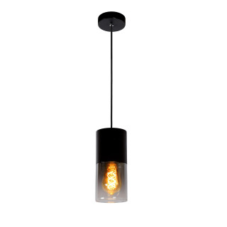 Lucide ZINO - Suspension - Ø 10 cm - 1xE27 - Fumé