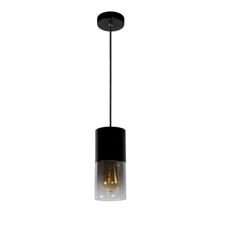 Lucide ZINO - Suspension - Ø 10 cm - 1xE27 - Fumé