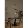 Lucide TAMINO - Suspension - Ø 52 cm - LED Dim. - 7x5,3W 3000K - Noir
