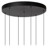 Lucide TAMINO - Suspension - Ø 52 cm - LED Dim. - 7x5,3W 3000K - Noir