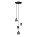 Lucide TAMINO - Suspension - Ø 36 cm - LED Dim. - 4x5,2W 3000K - Noir