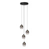 Lucide TAMINO - Suspension - Ø 36 cm - LED Dim. - 4x5,2W 3000K - Noir