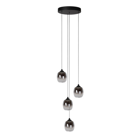 Lucide TAMINO - Suspension - Ø 36 cm - LED Dim. - 4x5,2W 3000K - Noir