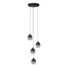 Lucide TAMINO - Suspension - Ø 36 cm - LED Dim. - 4x5,2W 3000K - Noir