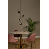 Lucide TAMINO - Suspension - Ø 36 cm - LED Dim. - 4x5,2W 3000K - Noir