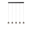 Lucide TAMINO - Suspension - LED Dim. - 5x5,6W 3000K - Noir