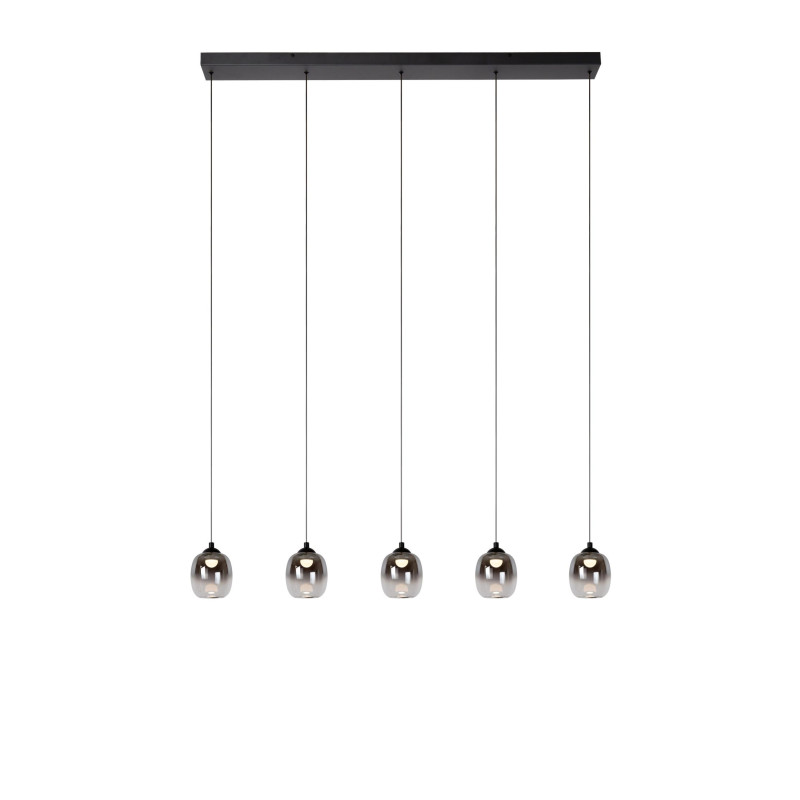 Lucide TAMINO - Suspension - LED Dim. - 5x5,6W 3000K - Noir