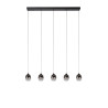 Lucide TAMINO - Suspension - LED Dim. - 5x5,6W 3000K - Noir