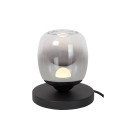 Lucide TAMINO - Lampe de table - Ø 15 cm - LED - 1x6W 3000K - Noir