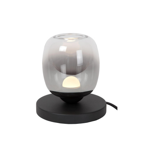 Lucide TAMINO - Lampe de table - Ø 15 cm - LED - 1x6W 3000K - Noir