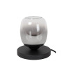 Lucide TAMINO - Lampe de table - Ø 15 cm - LED - 1x6W 3000K - Noir